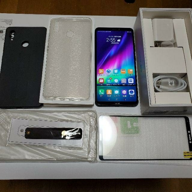 新価格版 Huawei honor Note10 Black (6.95インチ大画面) スマホ/家電