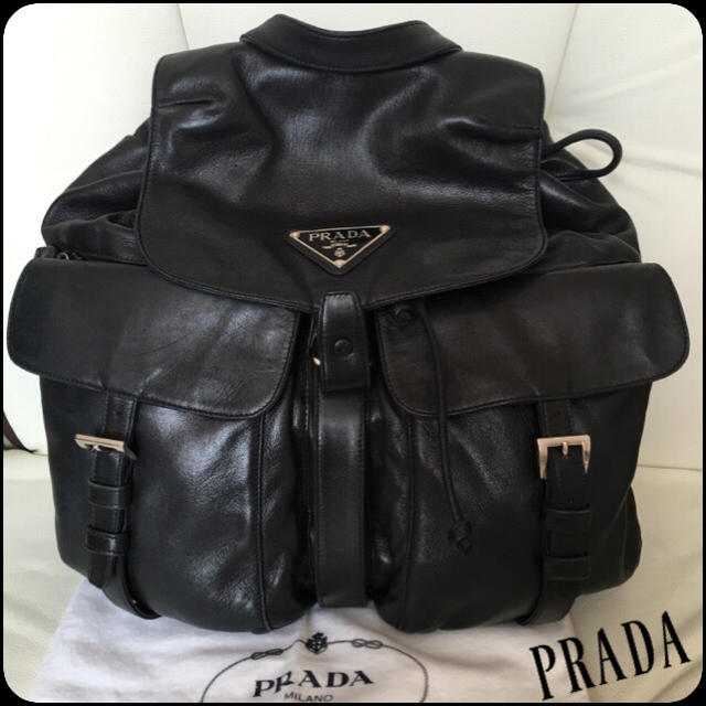 PRADA - PRADA♡オールレザーリュックの通販 by ♡可愛いもの沢山