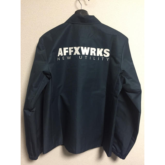 ジャケット/アウターaffix works 19aw coach jacket grey Blue