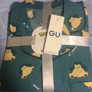 ジーユー(GU)のGU ポケモン カビゴン パジャマ S(パジャマ)