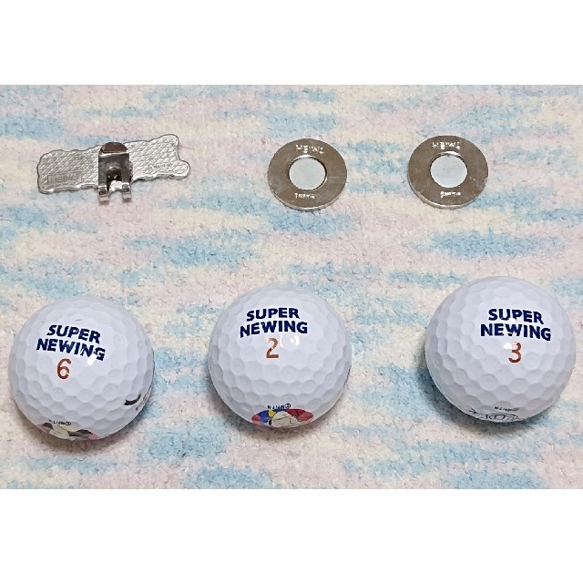 【未使用】ルパン三世４０周年記念ゴルフボールセット【非売品】