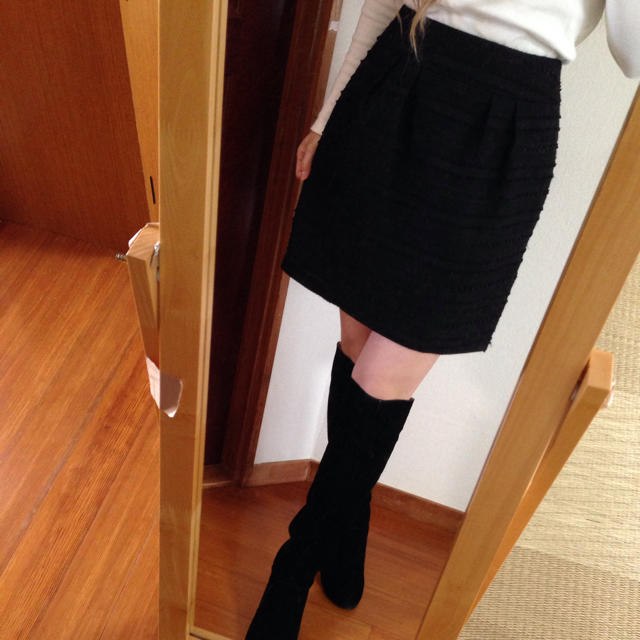 NATURAL BEAUTY BASIC(ナチュラルビューティーベーシック)のNBB✨美品 膝丈スカート レディースのスカート(ひざ丈スカート)の商品写真