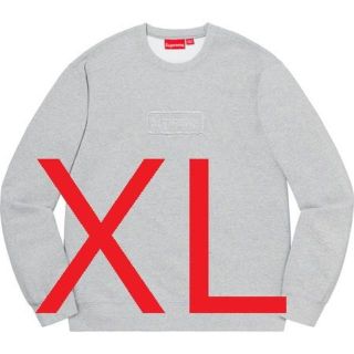 supreme cutout logo crewneck(スウェット)