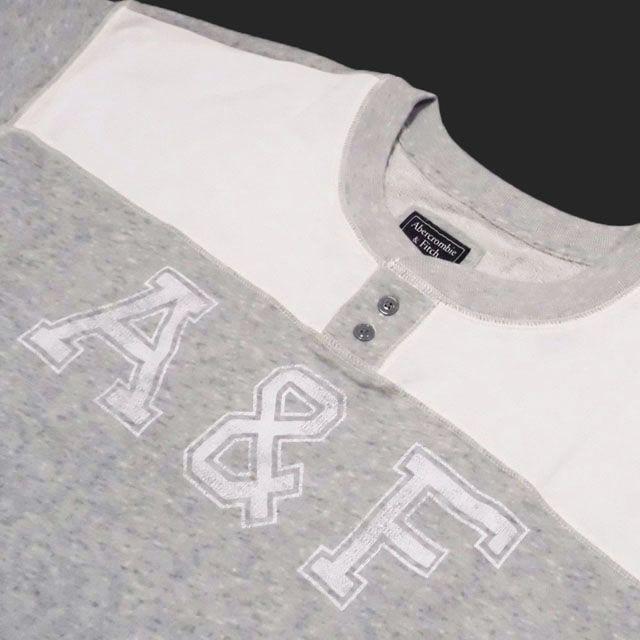 Abercrombie&Fitch(アバクロンビーアンドフィッチ)の★新品★アバクロンビー&フィッチ★ヘンリーネックスウェット (Grey/XL) レディースのトップス(トレーナー/スウェット)の商品写真