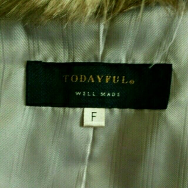 TODAYFUL(トゥデイフル)のtodayful　ﾌｧｰｹｰﾌﾟ レディースのジャケット/アウター(毛皮/ファーコート)の商品写真