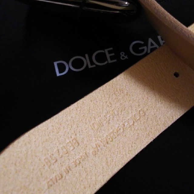 DOLCE&GABBANA(ドルチェアンドガッバーナ)のDOLCE&GABBANA ベルト/90 レディースのファッション小物(ベルト)の商品写真