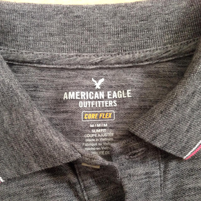 American Eagle(アメリカンイーグル)の【110様専用】American Eagle  ワンポイントポロシャツ メンズのトップス(ポロシャツ)の商品写真