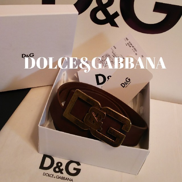 DOLCE&GABBANA(ドルチェアンドガッバーナ)のDOLCE&GABBANA D＆G ベルト/90 メンズのファッション小物(ベルト)の商品写真