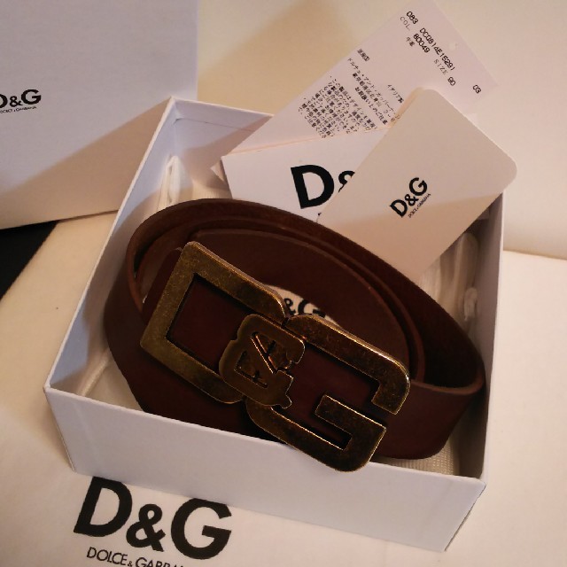 DOLCE&GABBANA(ドルチェアンドガッバーナ)のDOLCE&GABBANA D＆G ベルト/90 メンズのファッション小物(ベルト)の商品写真