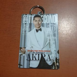 エグザイルザセカンド(EXILE THE SECOND)のAKIRAフォトキーホルダー(ミュージシャン)