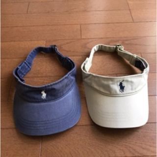 ポロラルフローレン(POLO RALPH LAUREN)の匿名配送　ラルフローレン  サンバイザー　2個(サンバイザー)