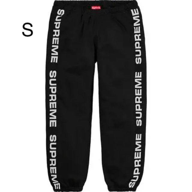 Supreme Metallic Rib Sweatpant Black S