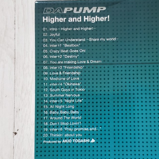 DA PUMP Higher and Higher！ エンタメ/ホビーのCD(ポップス/ロック(邦楽))の商品写真
