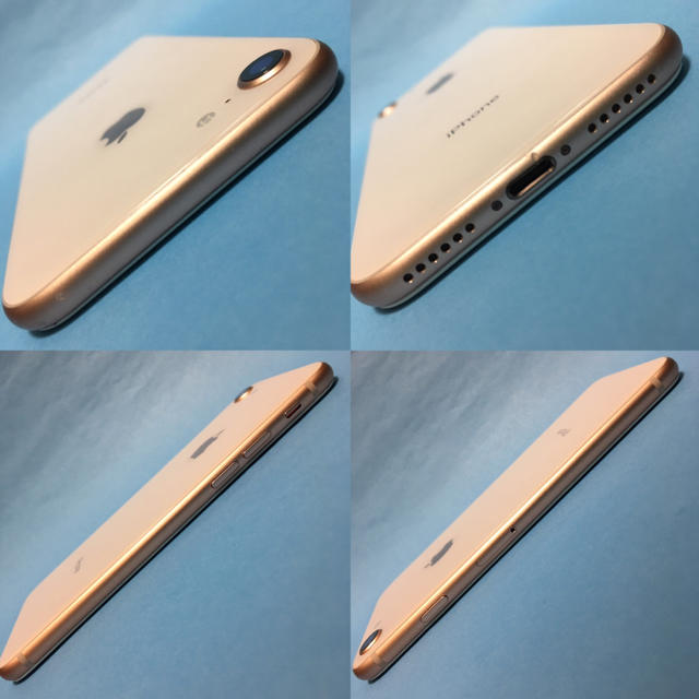 【美品】iPhone 8 Gold 64GB SIMフリー　(105)