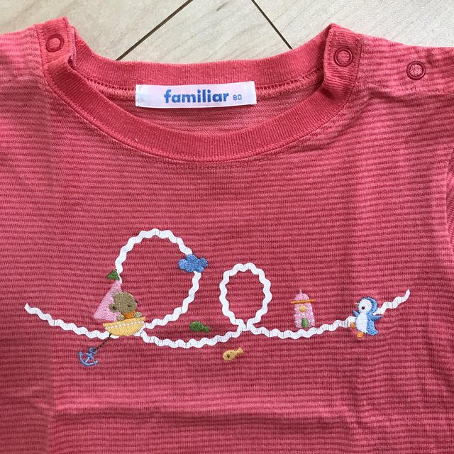 familiar(ファミリア)のファミリア Tシャツ キッズ/ベビー/マタニティのベビー服(~85cm)(Ｔシャツ)の商品写真