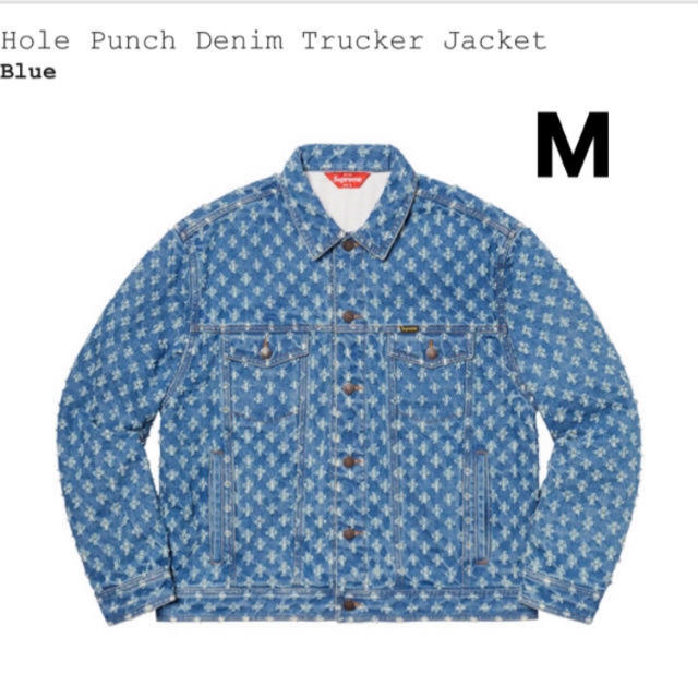 supreme Hole Punch Denim Trucker Jacket