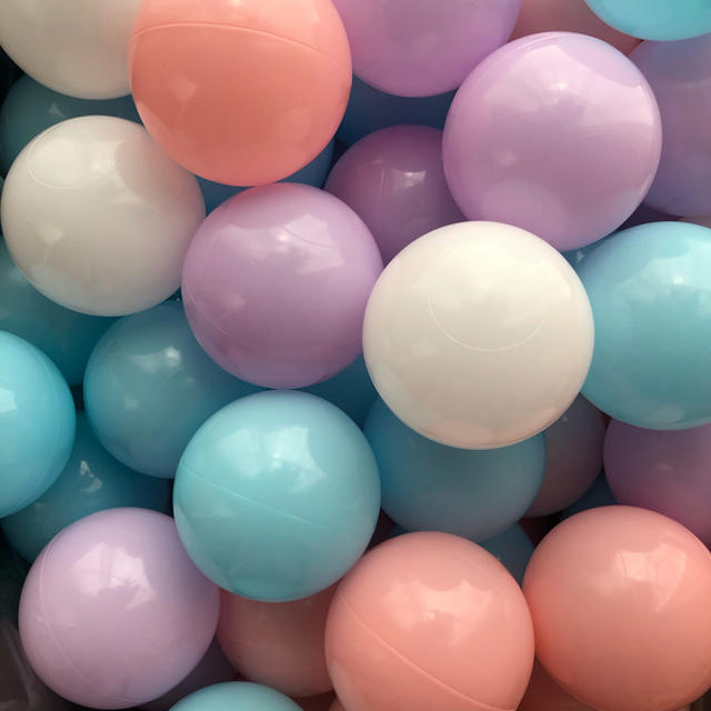 《新品未使用》カラーボール　100個　パステルカラー キッズ/ベビー/マタニティのおもちゃ(ボール)の商品写真