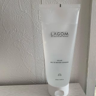 ラーゴム(LAGOM)のLAGOM ラゴムジェルトゥウォータークレンザー220ml(洗顔料)