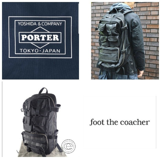 即納新品 foot × PORTER リュック バックパックの通販 by 雷鳥s shop