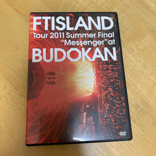 FTISLAND(エフティーアイランド)のTour 2011 Summer Final “Messenger” at BU エンタメ/ホビーのDVD/ブルーレイ(ミュージック)の商品写真