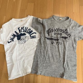 ウエアハウス(WAREHOUSE)のウエアハウス　Tシャツ2枚セット　Sサイズ(Tシャツ/カットソー(半袖/袖なし))