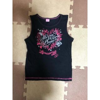 メゾピアノ(mezzo piano)の美品★４９３メゾピアノのタンクトップ　Ｓ★検：アースマジック・ラルフローレン(Tシャツ/カットソー)