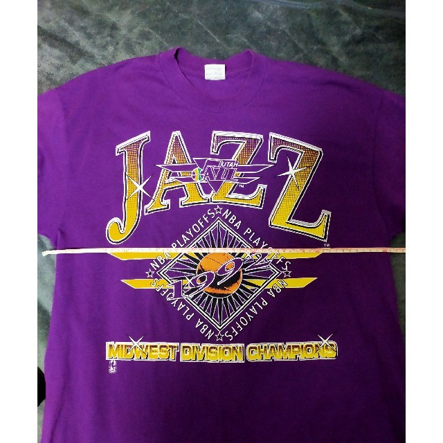 NBA Tシャツ(Utah Jazz) ビンテージ物、Made in USA メンズのトップス(Tシャツ/カットソー(半袖/袖なし))の商品写真