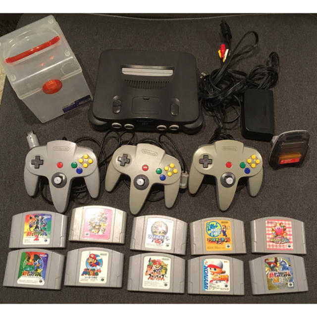 ゲームソフト/ゲーム機本体Nintendo 64 ゲームセット