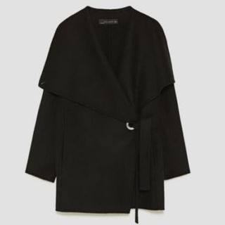 ザラ(ZARA)の【あさ様専用〜15日】新品✨フロントクロスコート(ガウンコート)