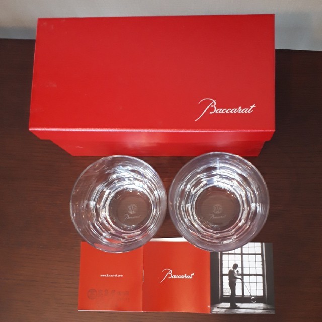 Baccarat(バカラ)の【新品】バカラ　Baccarat ペアグラス 未使用 箱アリ インテリア/住まい/日用品のキッチン/食器(グラス/カップ)の商品写真