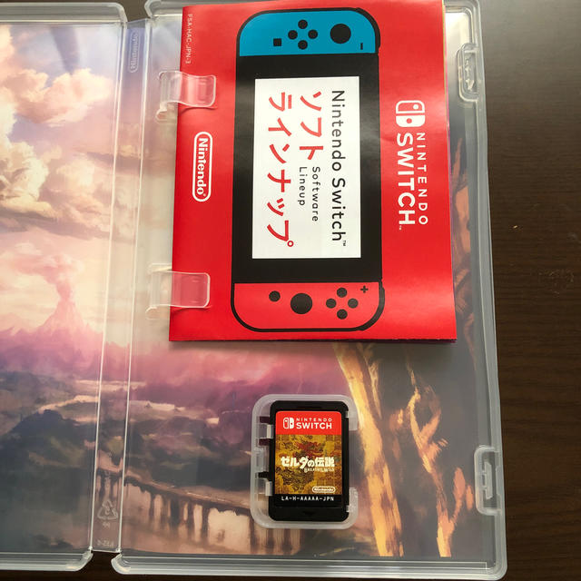 Nintendo Switch(ニンテンドースイッチ)のゼルダの伝説 ブレス オブ ザ ワイルド Switch エンタメ/ホビーのゲームソフト/ゲーム機本体(家庭用ゲームソフト)の商品写真