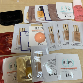ディオール(Dior)の化粧品試供品(サンプル/トライアルキット)