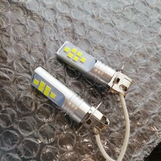 トラック用品 24V 12V 兼用 H3 LED フォグ　ホワイト (トラック・バス用品)