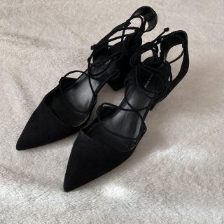 ザラ(ZARA)のZARA レースアップシューズ(ハイヒール/パンプス)