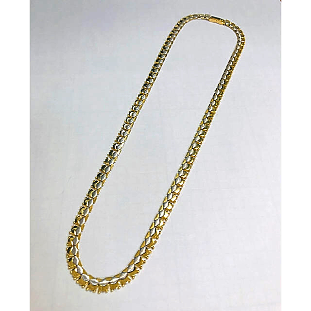 ☆K18/Pt850 コンビデザイン ネックレス24.7g☆ 【超目玉】 74800円