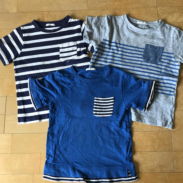 GU(ジーユー)のジーユー　Tシャツ　サイズ110 キッズ/ベビー/マタニティのキッズ服男の子用(90cm~)(Tシャツ/カットソー)の商品写真