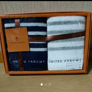 ユナイテッドアローズ(UNITED ARROWS)の【新品未使用】タオルハンカチ(タオル/バス用品)