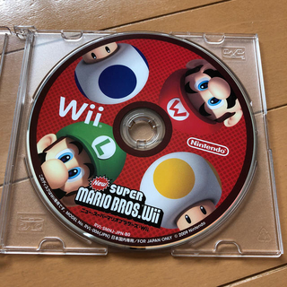 ウィー(Wii)の任天堂Wii ニュー・スーパーマリオブラザース(携帯用ゲームソフト)