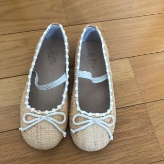 ザラキッズ(ZARA KIDS)の新品未使用 ZARA baby ザラ ベビー シューズ 靴 14.5cm(フラットシューズ)