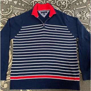 トミーヒルフィガー(TOMMY HILFIGER)のTOMMY HILFIGER　トミーヒルフィガー ニット 薄手(ニット/セーター)