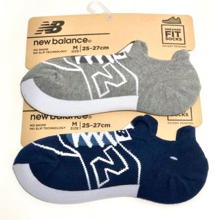 ニューバランス(New Balance)の新品★ニューバランス ★スニーカー★ソックス★靴下★2足セット★25～27cm(ソックス)