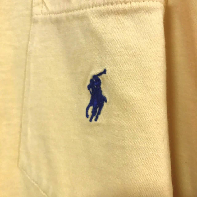 POLO RALPH LAUREN(ポロラルフローレン)のPOLOラルローレン ポニー刺繍ロゴ ロンT ポケT メンズのトップス(Tシャツ/カットソー(七分/長袖))の商品写真