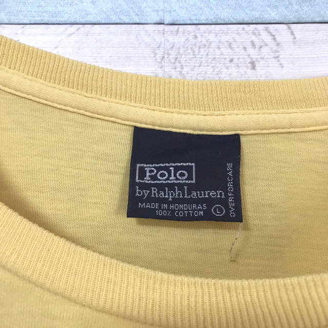 POLO RALPH LAUREN(ポロラルフローレン)のPOLOラルローレン ポニー刺繍ロゴ ロンT ポケT メンズのトップス(Tシャツ/カットソー(七分/長袖))の商品写真