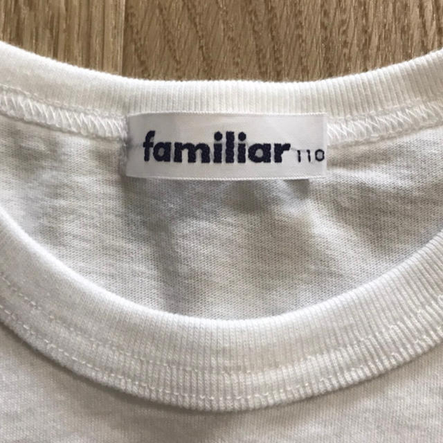 familiar(ファミリア)のファミリア  Tシャツ　110 キッズ/ベビー/マタニティのキッズ服女の子用(90cm~)(Tシャツ/カットソー)の商品写真