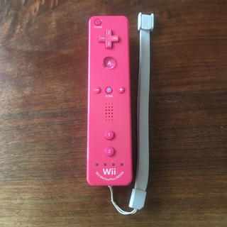 ウィーユー(Wii U)の【Ｚ】☆wii Wiiリモコンモーションプラス ピンク☆(その他)
