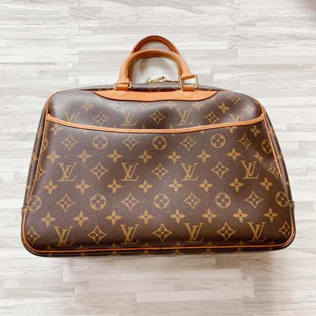 ルイ・ヴィトン LOUIS VUITTON モノグラム ドーヴィル 鍵付き