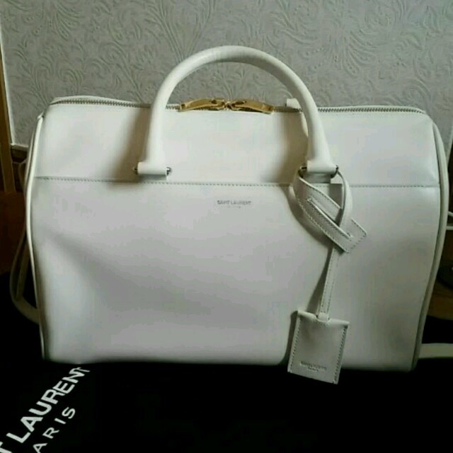 特別セーフ Saint Yves Laurent 激安!白サンローラン ダッフル