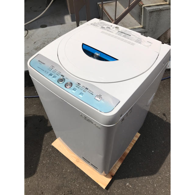 SHARP 5.5kg全自動電気洗濯機 ES-GE55L-A 2012 SHARP 5.5kg全自動電気洗濯機 ES-GE55L-A 2012
