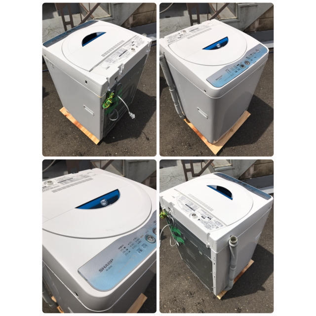 SHARP 5.5kg全自動電気洗濯機 ES-GE55L-A 2012 SHARP 5.5kg全自動電気洗濯機 ES-GE55L-A 2012