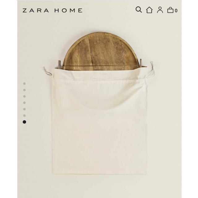 ZARA HOME(ザラホーム)の最終値下げ※直受取値引 ZARA HOME 折りたたみコーヒーテーブル インテリア/住まい/日用品の机/テーブル(コーヒーテーブル/サイドテーブル)の商品写真